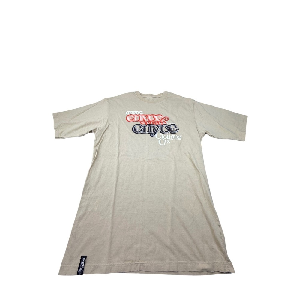 Enyce Clothing Co Mens XL Tan Graphic T-Shirt Short Sleeve Premium Classic Cut